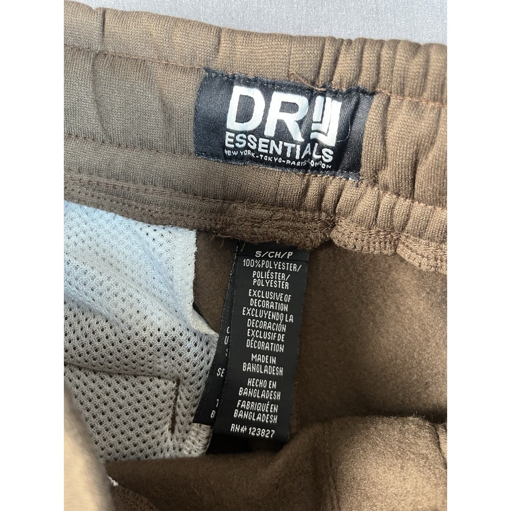 DRU Essentials Cargo Sweatpants Brown Sz Small - Picture 11 of 13